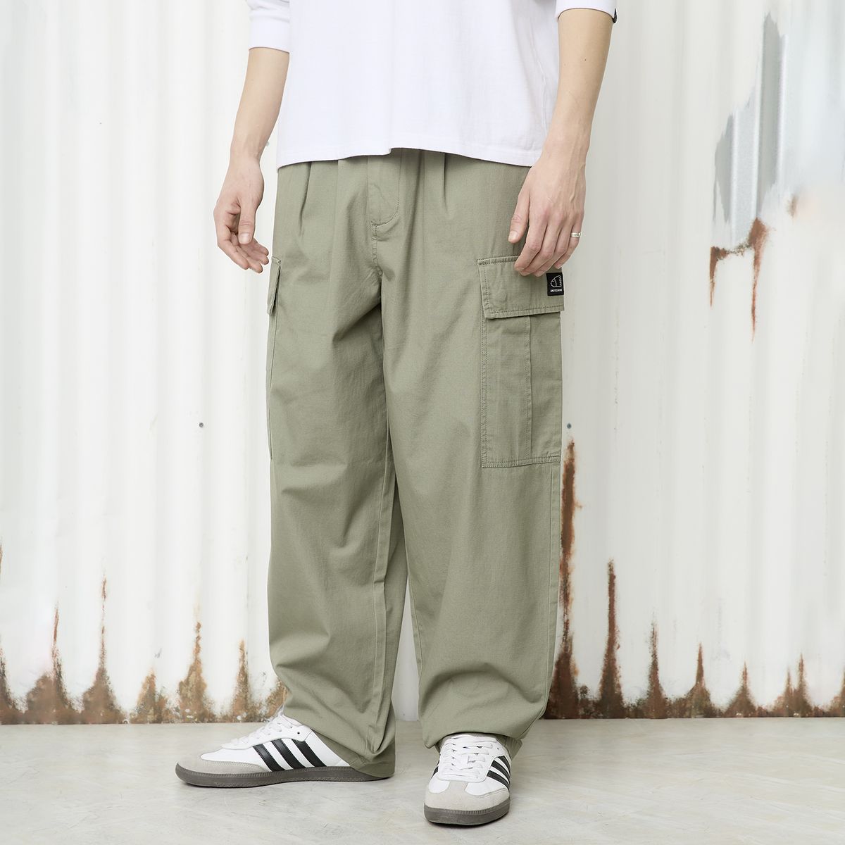 AMERICANINO - Pantalones Tiro Medio Hombre Americanino