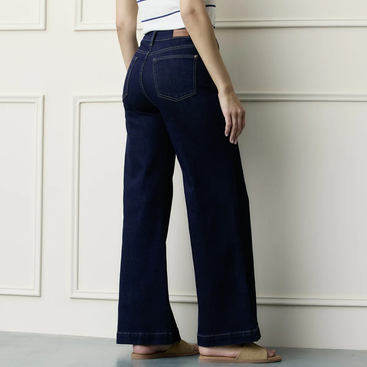BASEMENT - Jeans Wide Leg Mujer Basement