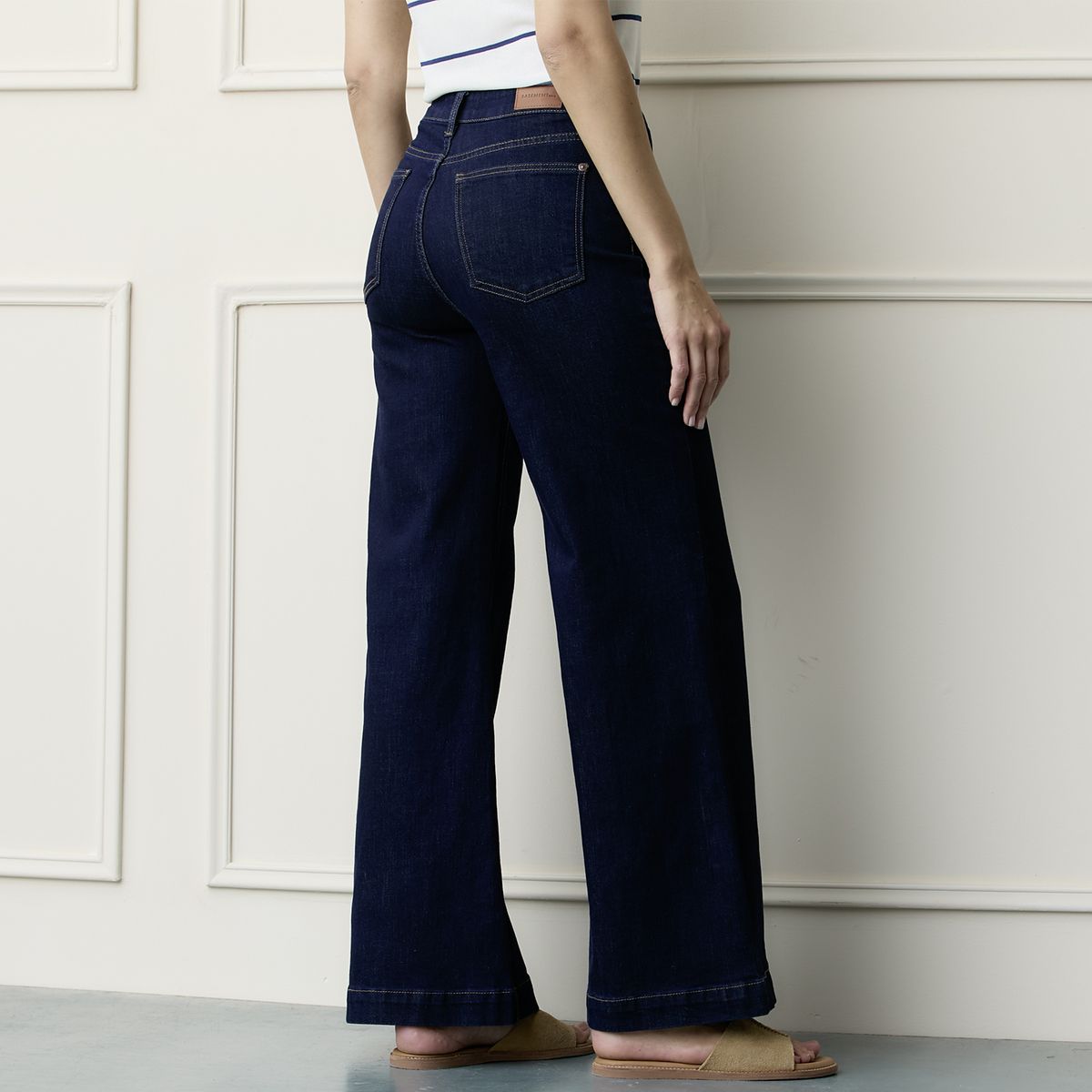 BASEMENT - Jeans Wide Leg Mujer Basement