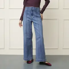 BASEMENT - Jeans Straight Mujer