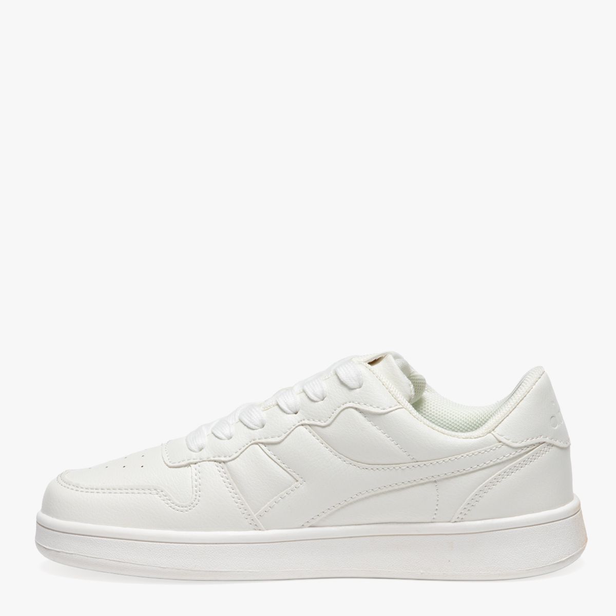 DIADORA - Court Zapatilla Escolar Unisex Niño Blanco (34 A 39) Diadora