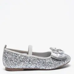 DISNEY - Zapato Casual Niña Plateado (22 a 33)