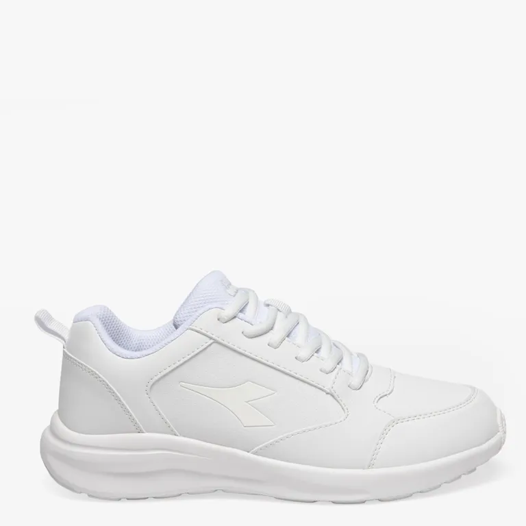 Solpu Zapatilla Escolar Unisex Niño Blanco (34 A 39)