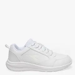 DIADORA - Solpu Zapatilla Escolar Unisex Niño Blanco (34 A 39)