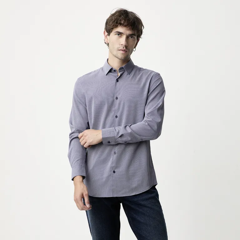 Camisa Manga Larga Hombre