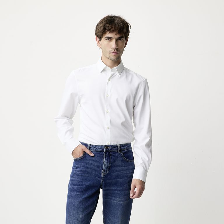 Camisa Manga Larga Hombre