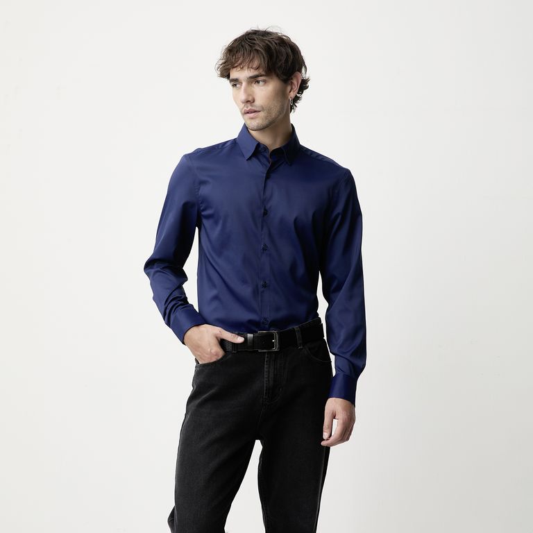 Camisa Manga Larga Hombre