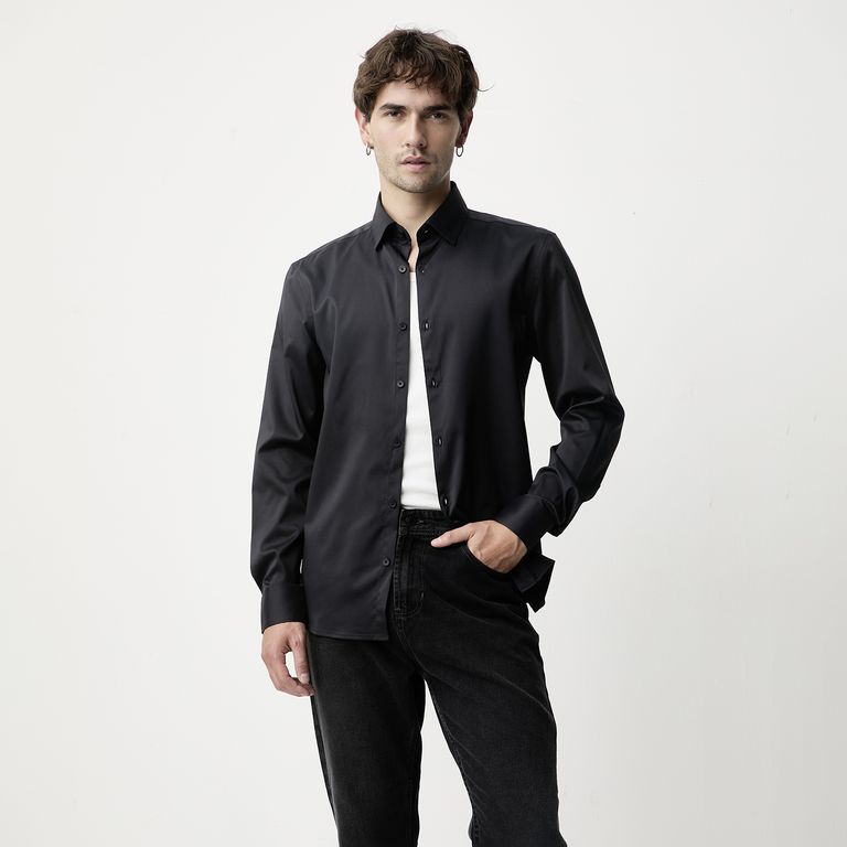 Camisa Manga Larga Hombre