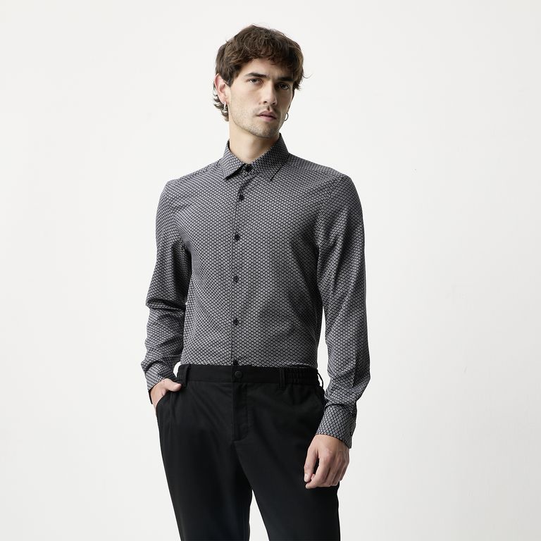 Camisa Manga Larga Hombre