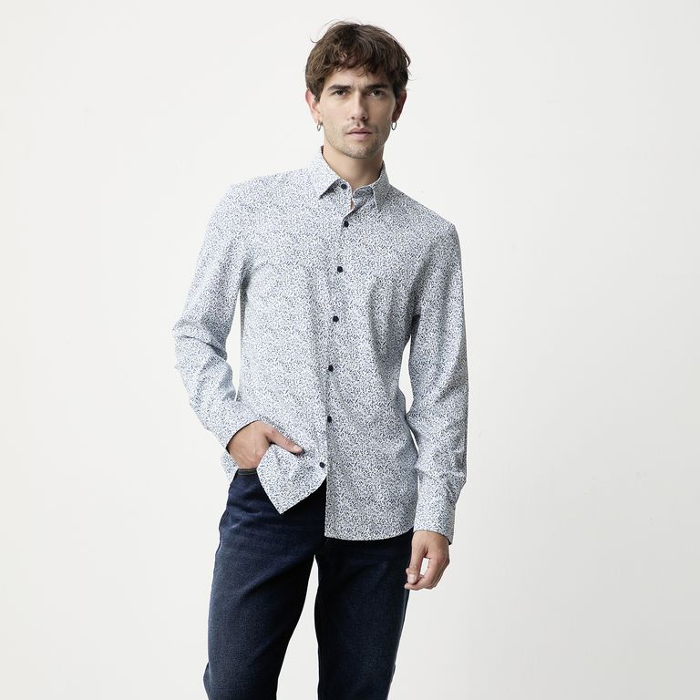 Camisa Manga Larga Hombre