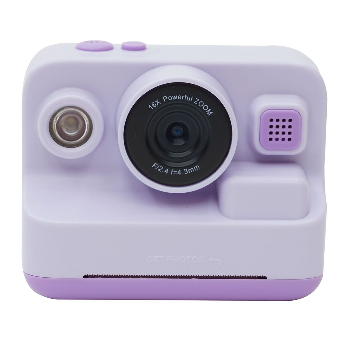 KIDS N PLAY - Cámara Instantánea Infantil Lila