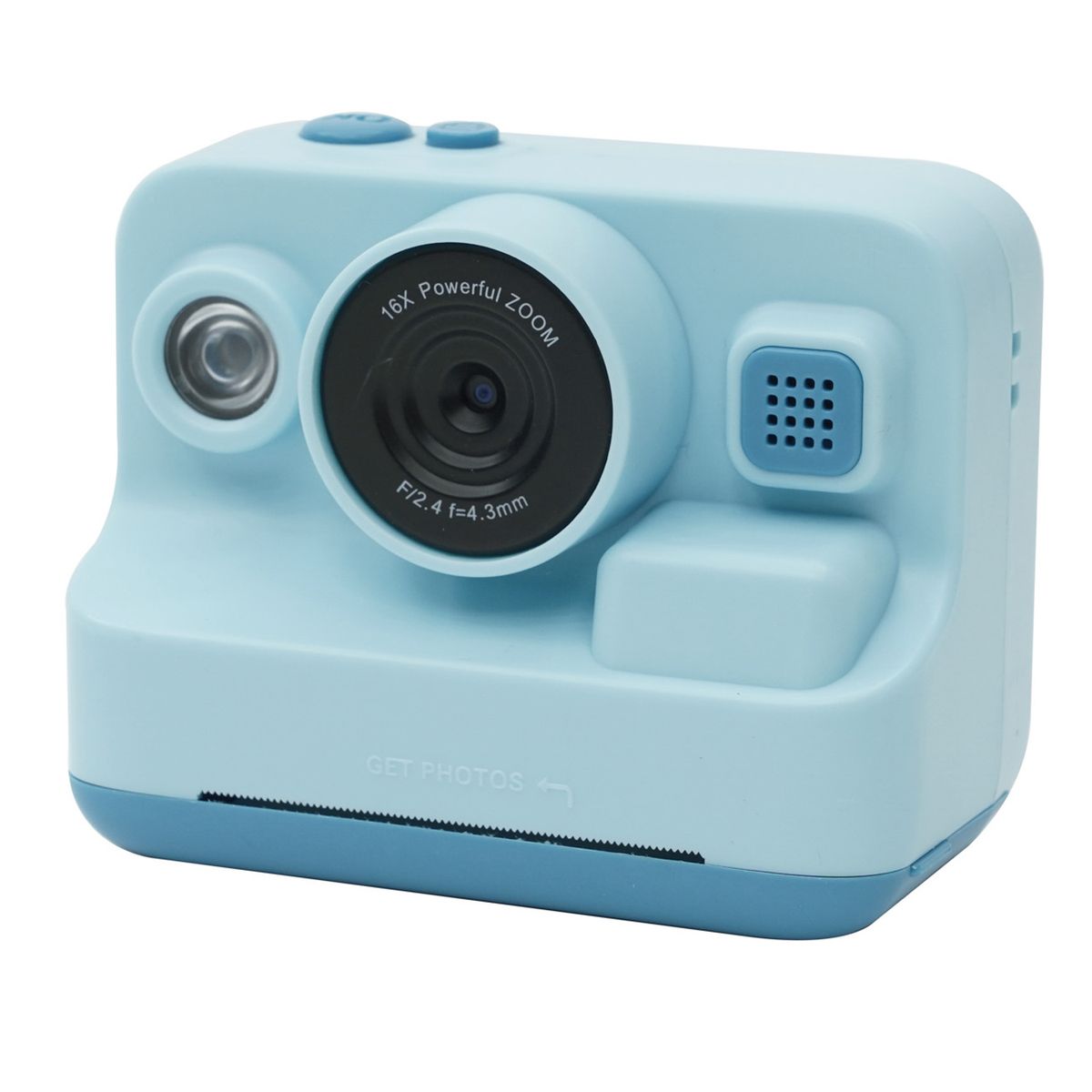 KIDS N PLAY - Cámara Instantánea Infantil Azul