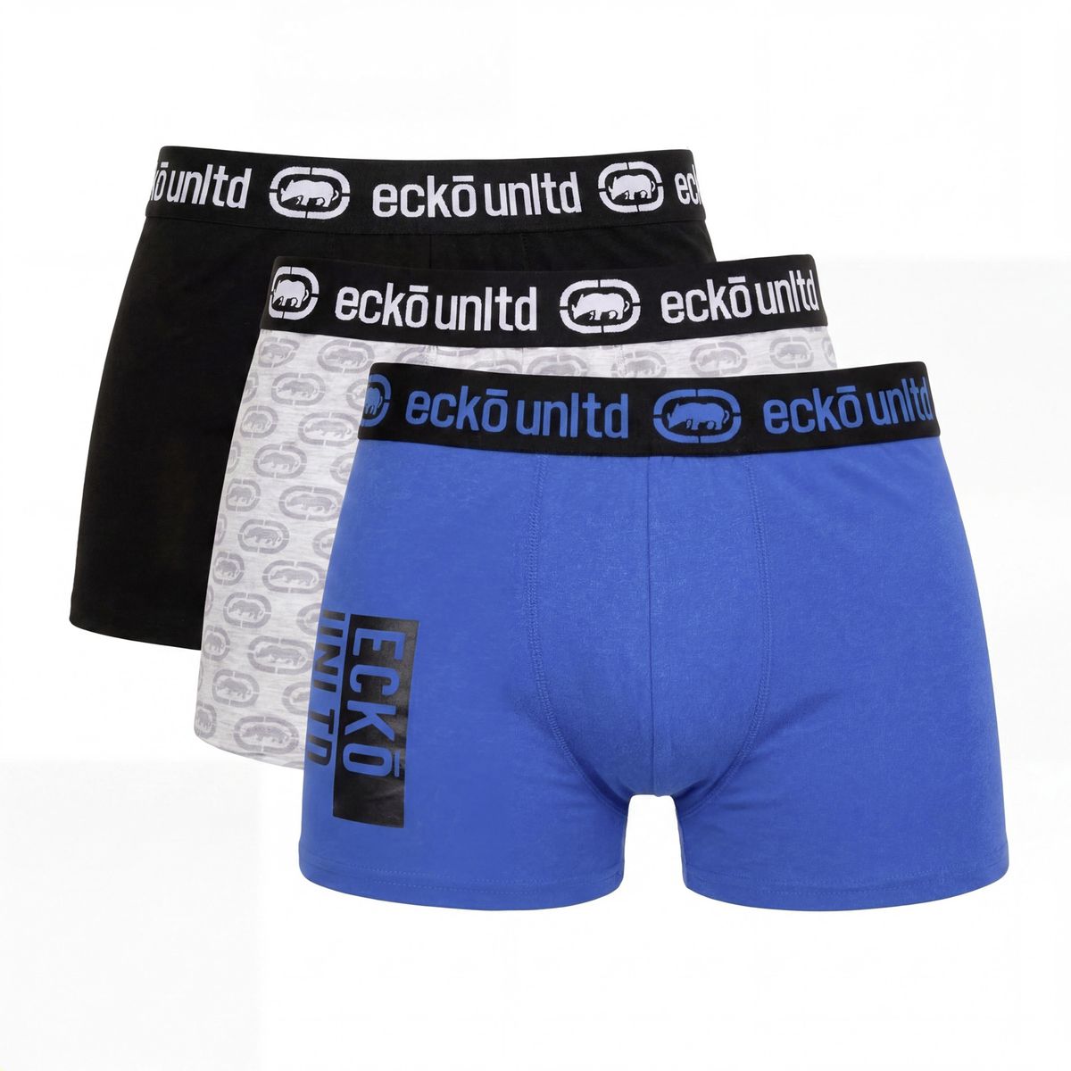 ECKO - Pack 3 Boxer Algodón Niño Ecko