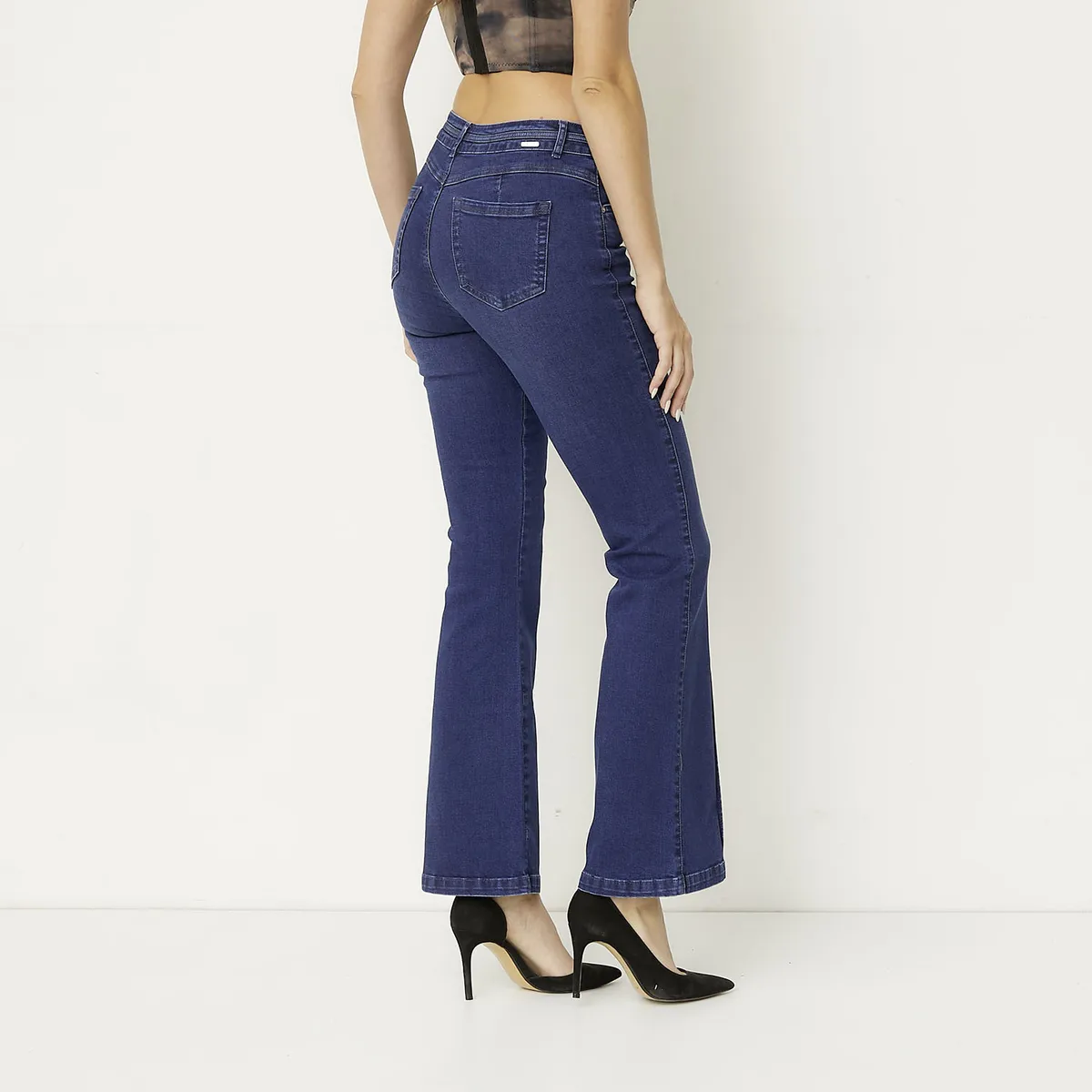 MOSSIMO - Jeans Flare Mujer Mossimo