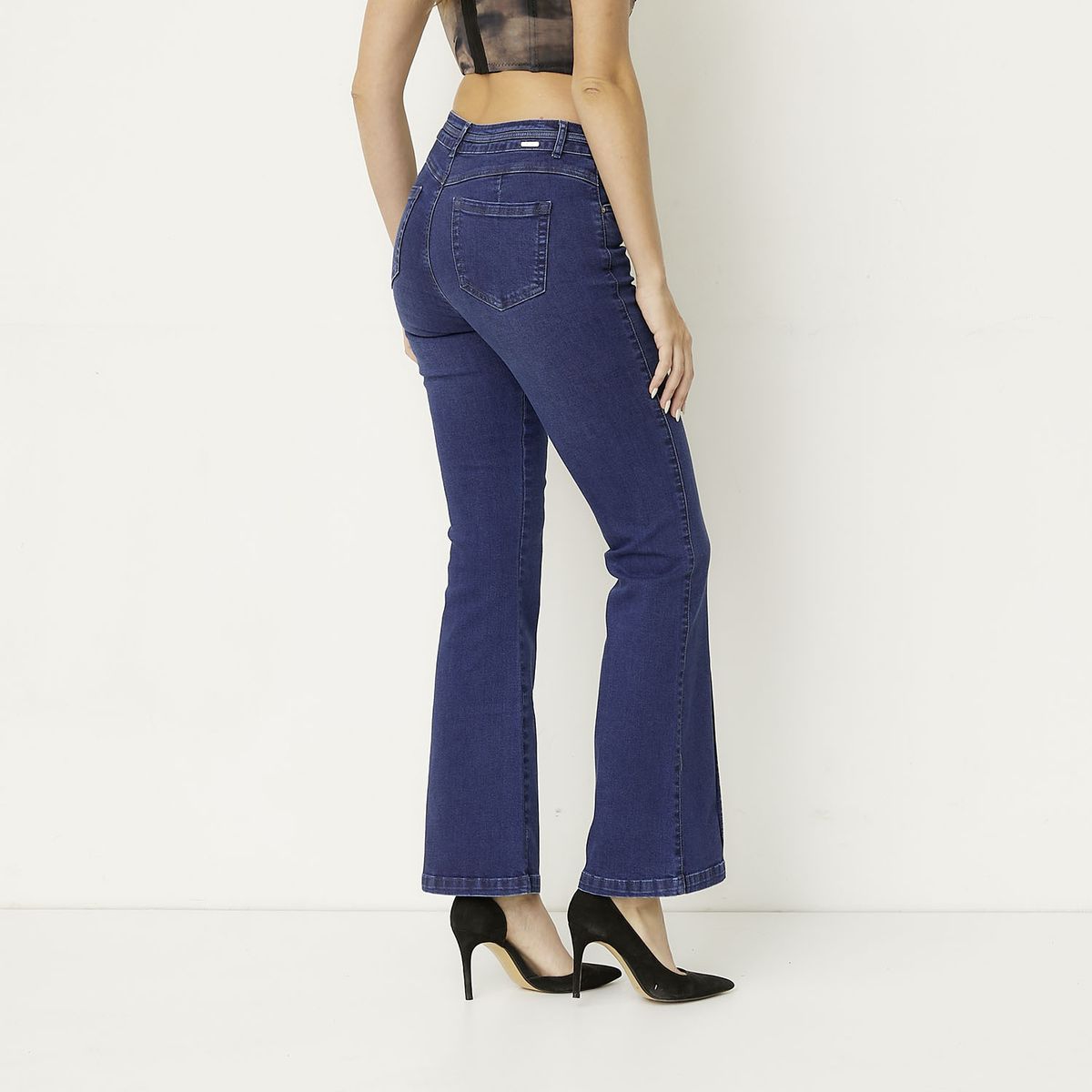 MOSSIMO - Jeans Flare Mujer Mossimo