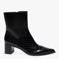 BASEMENT - Botín Mujer Negro