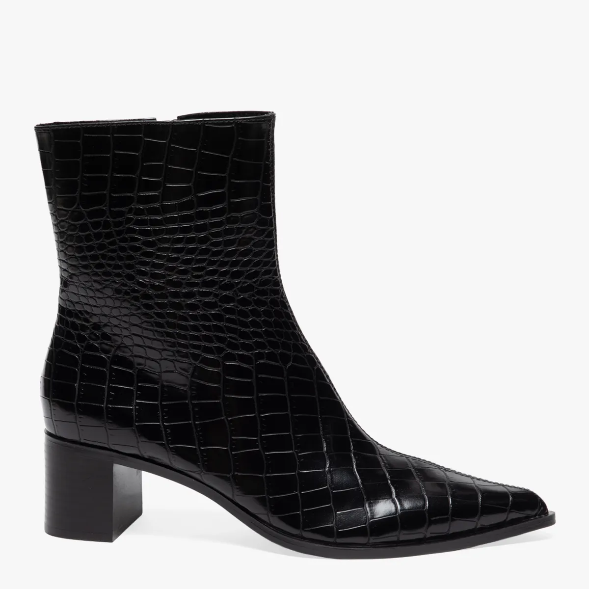 BASEMENT - Botín Mujer Negro Basement