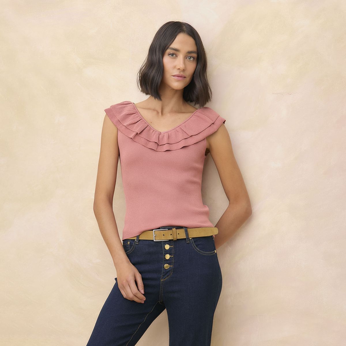 ELLE - Polera Mujer Elle