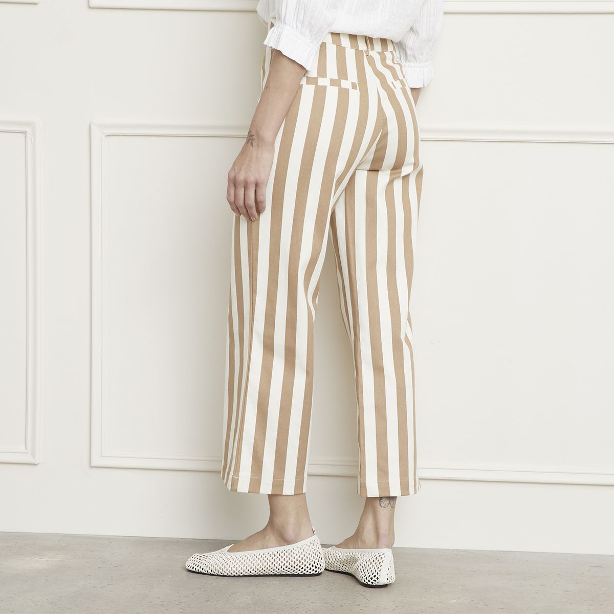 BASEMENT - Pantalón Tiro Alto Mujer Basement