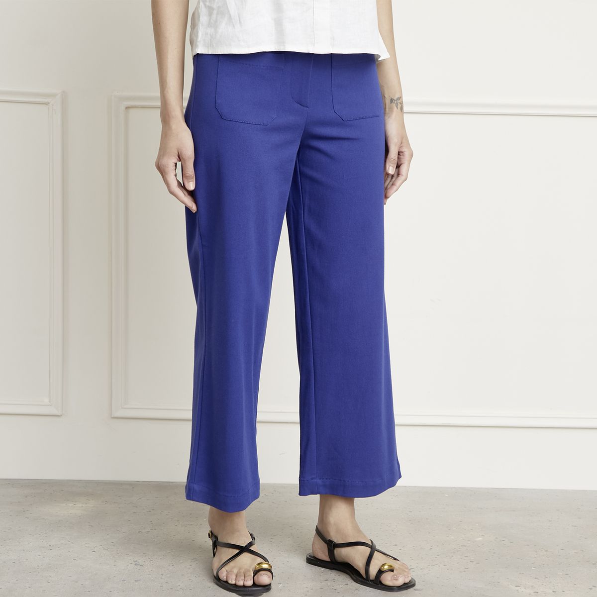 BASEMENT - Pantalón Tiro Alto Mujer Basement