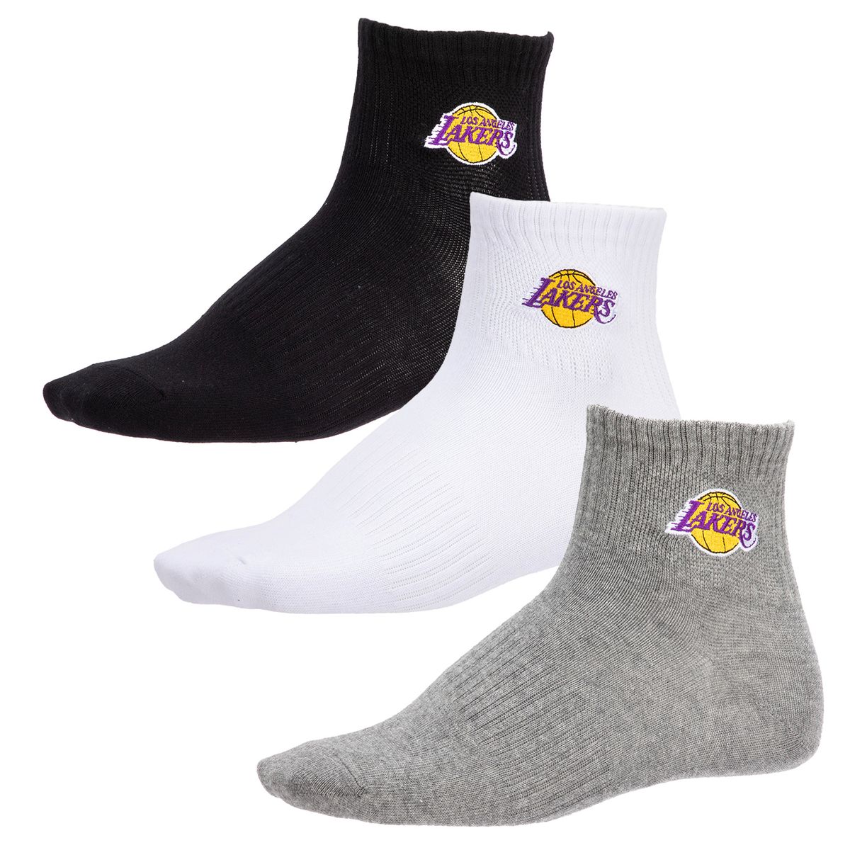 NBA - Calcetin Casual Pack De 3 Algodón Hombre Nba