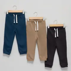 YAMP - Pack De 3 Pantalones De Buzo Bebé