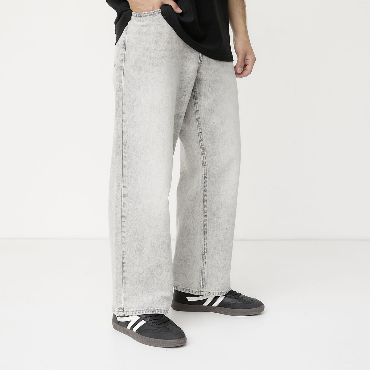 BEARCLIFF - Zapatilla Urbana Hombre Negro Bearcliff