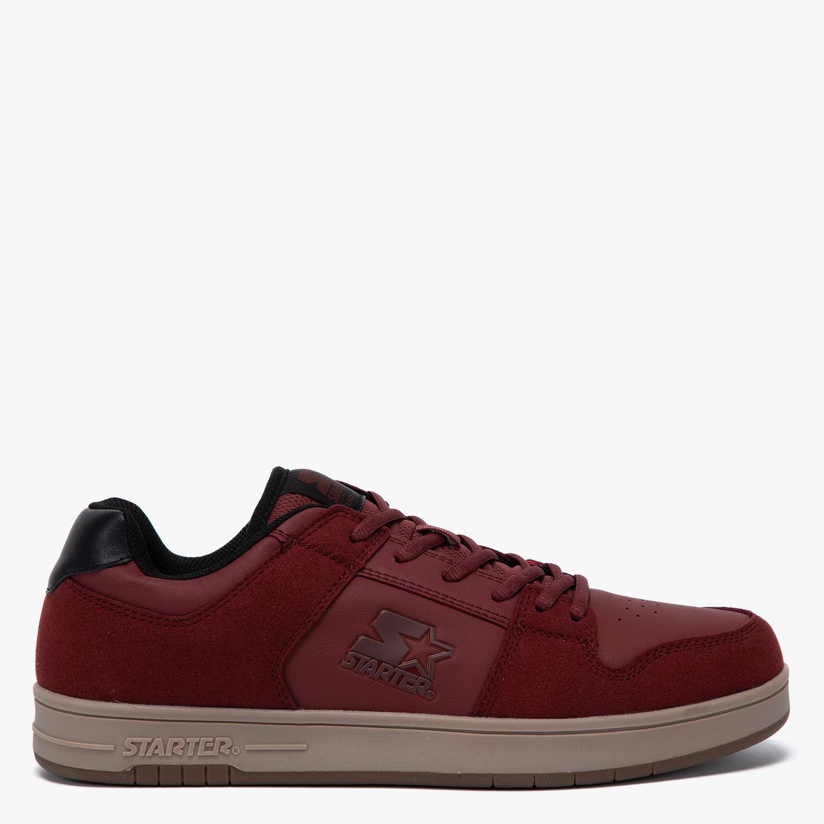 STARTER - Neptun Zapatilla Urbana Hombre Burdeo Starter