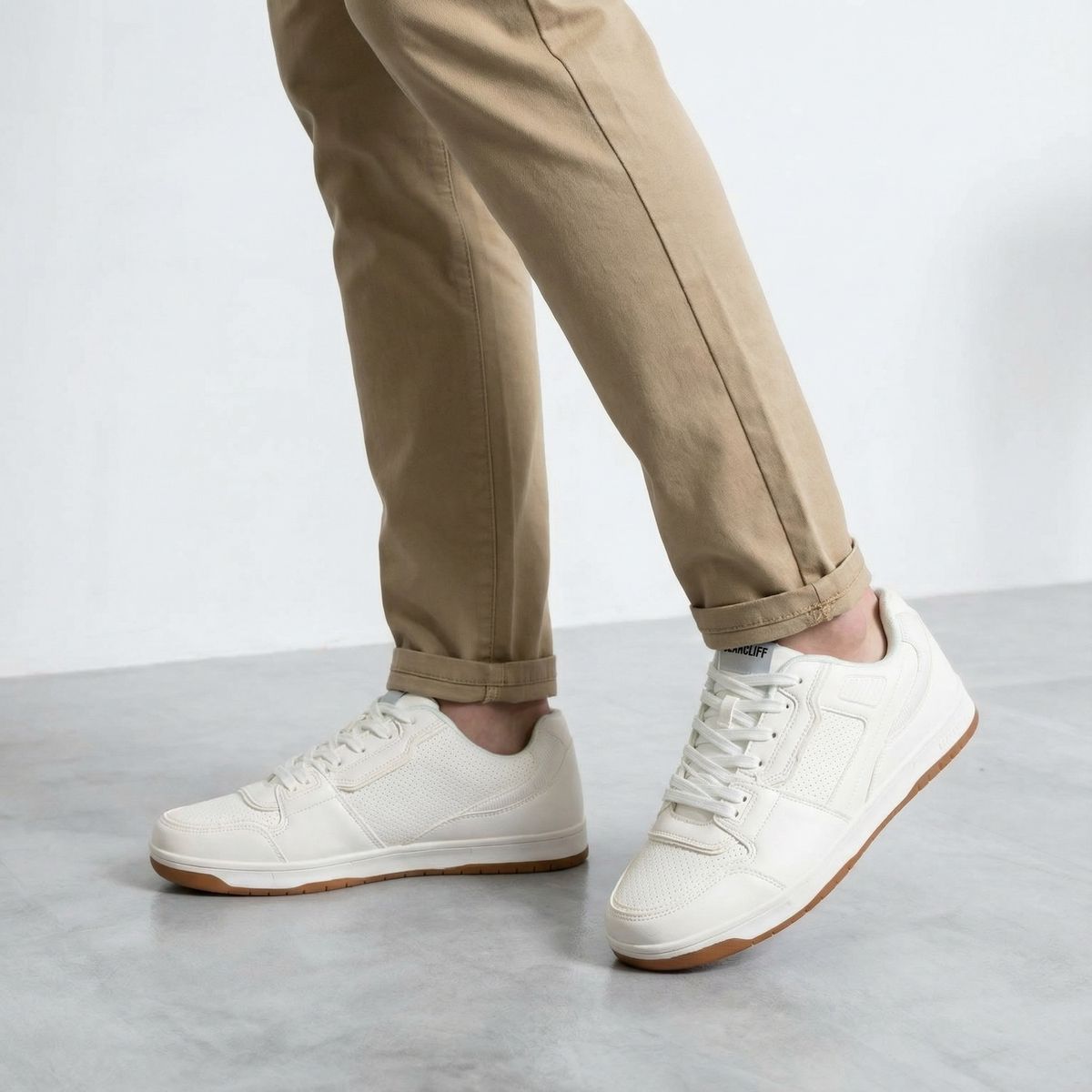 BEARCLIFF - Zapatilla Urbana Hombre Blanco Bearcliff