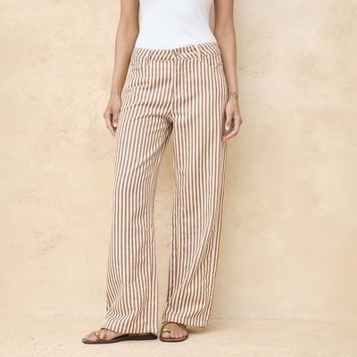 Imagen 2 del producto Pantalón Wide Leg Tiro Alto Mujer