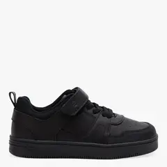 FEDERATION - Zapatilla Escolar Niño Cuero Negro (27 A 40)