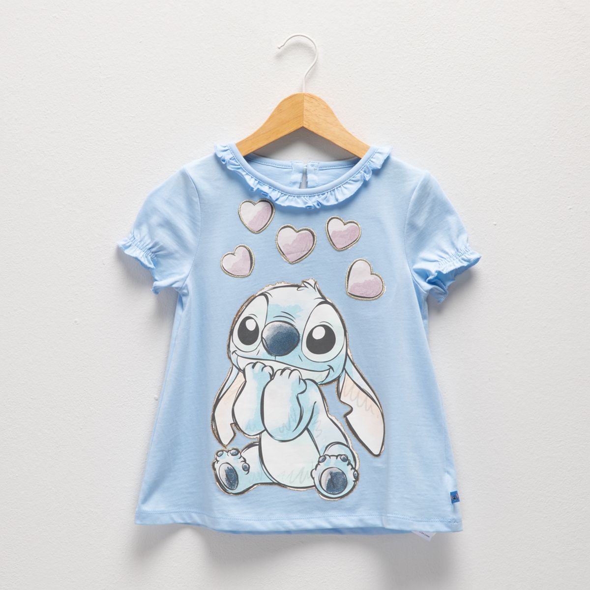 LILO & STITCH - Polera Niña Algodón Lilostitch