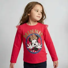 MINNIE - Polera Niña Algodón