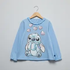 LILO & STITCH - Polera Niña Algodón Lilostitch