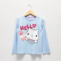 GABBYS DOLLHOUSE - Polera Niña Algodón Gabbysdoll