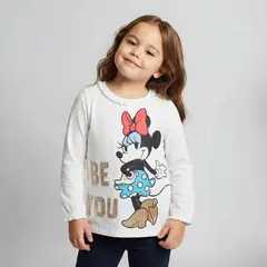 MINNIE - Polera Niña Algodón