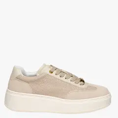 APOLOGY - Ripia Zapatilla Urbana Mujer Beige