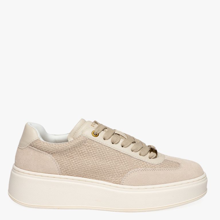 APOLOGY Ripia Zapatilla Urbana Mujer Beige