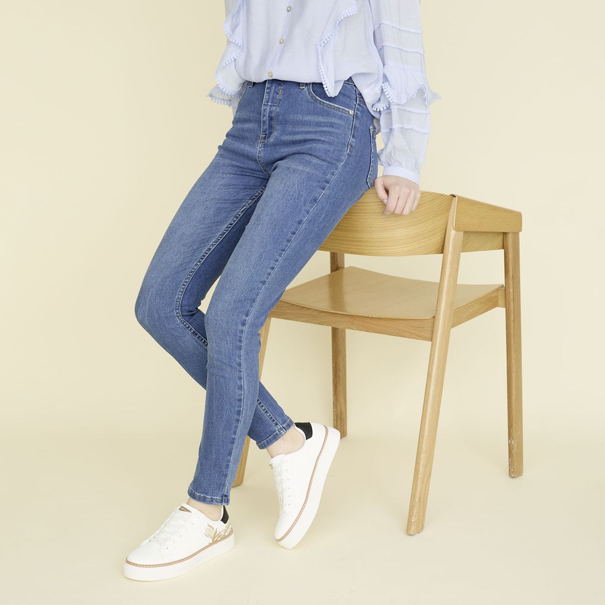 UNIVERSITY CLUB - Zapatilla Urbana Mujer Dorado University Club