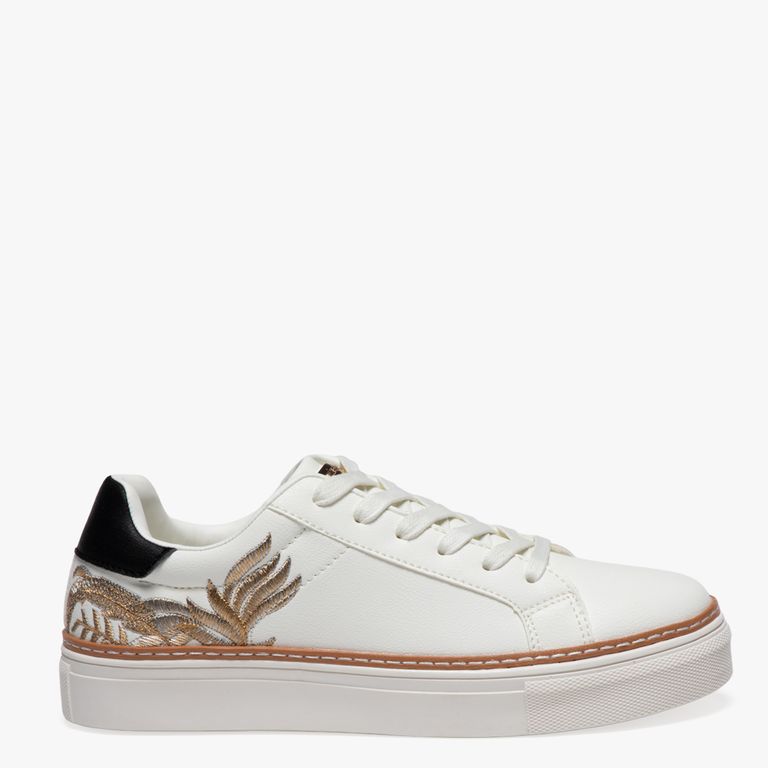 UNIVERSITY CLUB Zapatilla Urbana Mujer Dorado