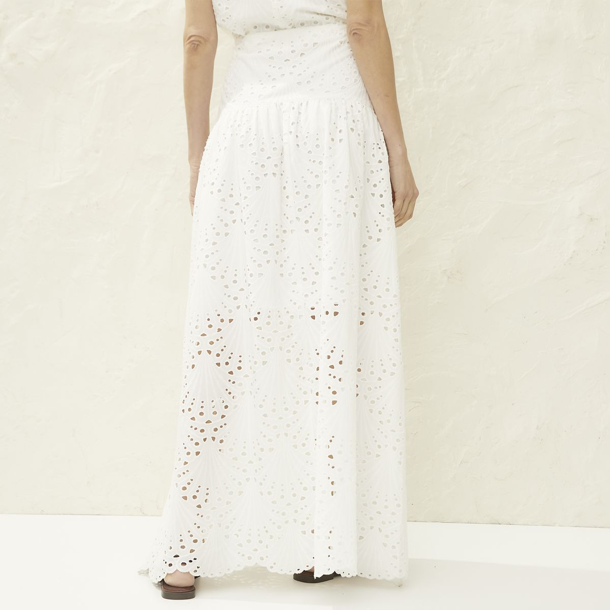 APOLOGY - Falda Midi Algodón Mujer Apology