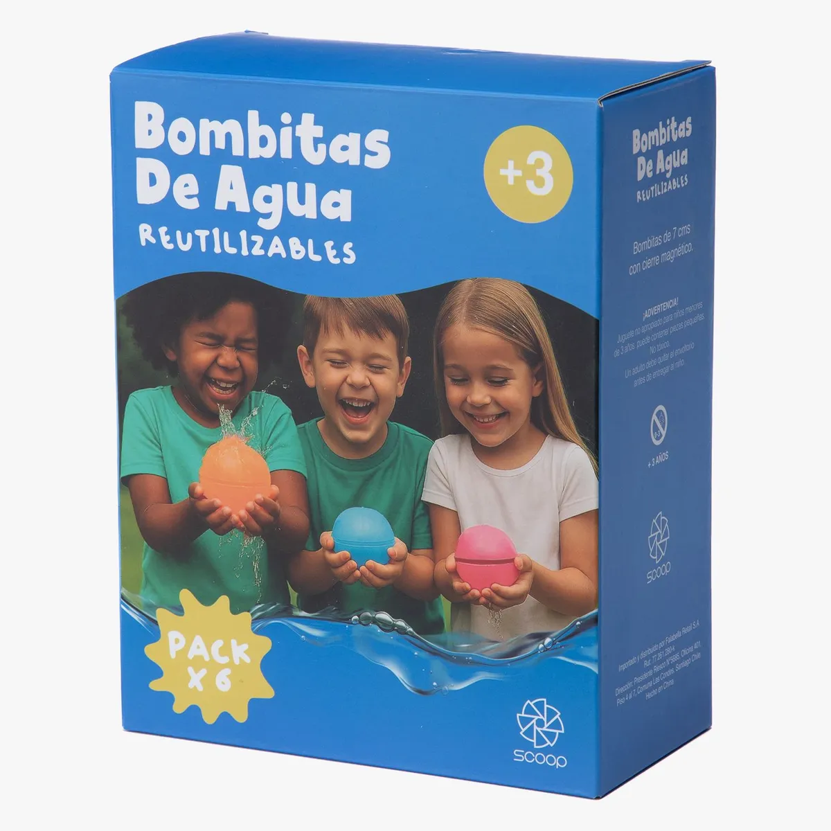 SCOOP - Bombitas de Agua Reutilizable Scoop