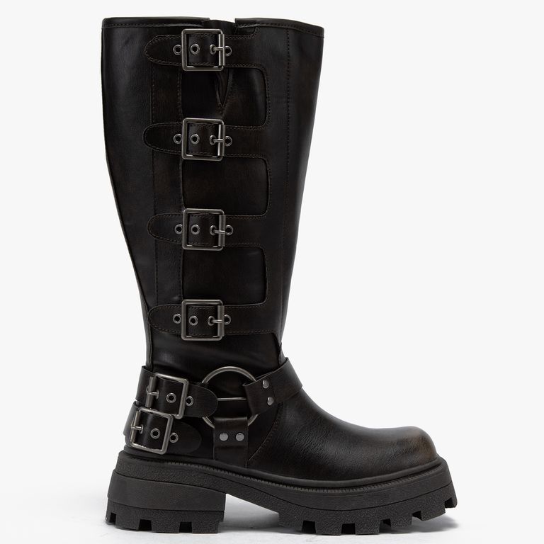 Bota Mujer Café