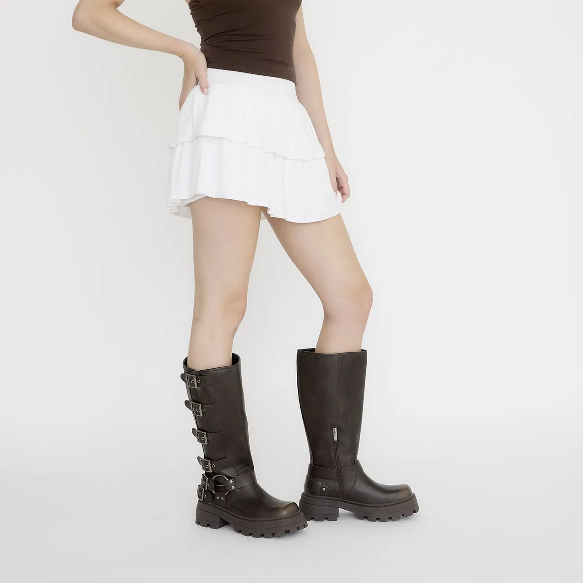 SYBILLA - Bota Mujer Café Sybilla