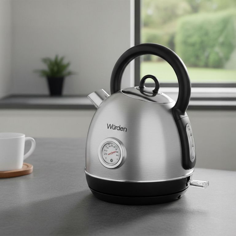 Hervidor Electrico 1.7 Lts Acero Inoxidable