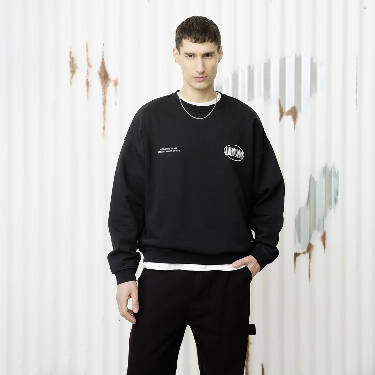 AMERICANINO - Polerón Hombre Americanino