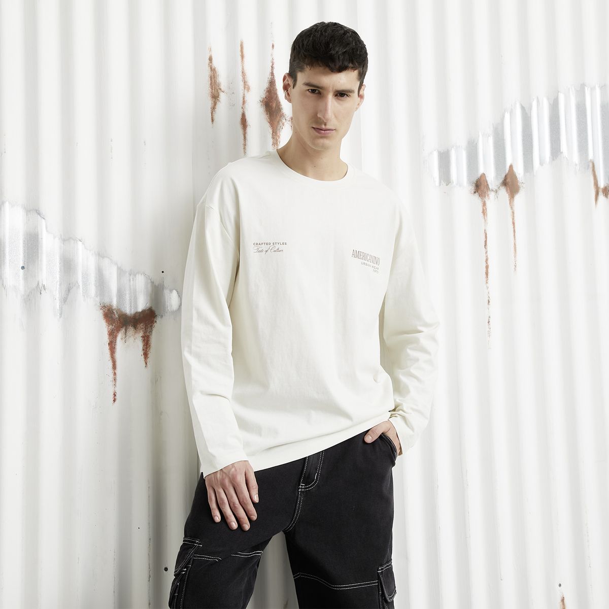 AMERICANINO - Polera Manga Larga Hombre Americanino