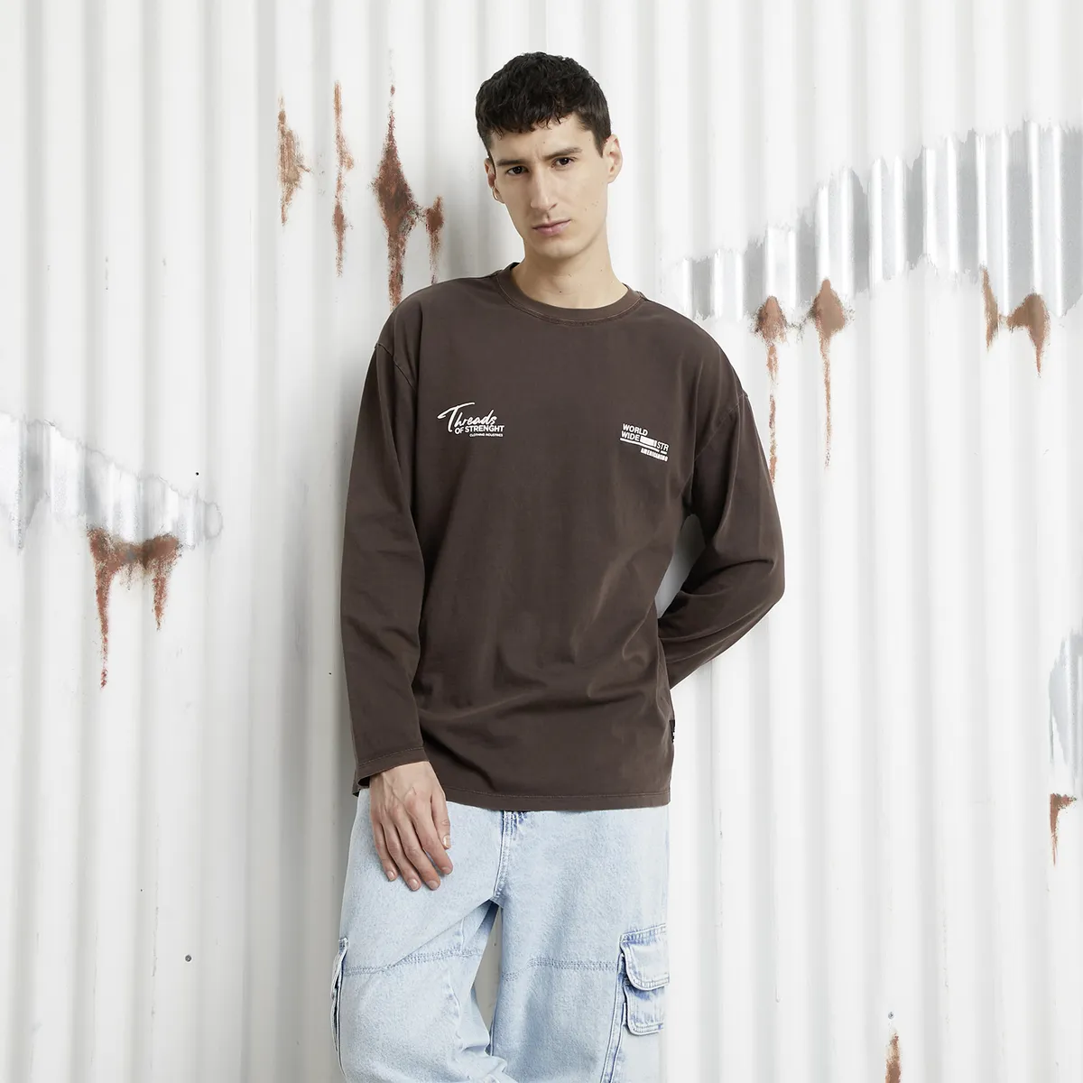 AMERICANINO - Polera Manga Larga Hombre Americanino