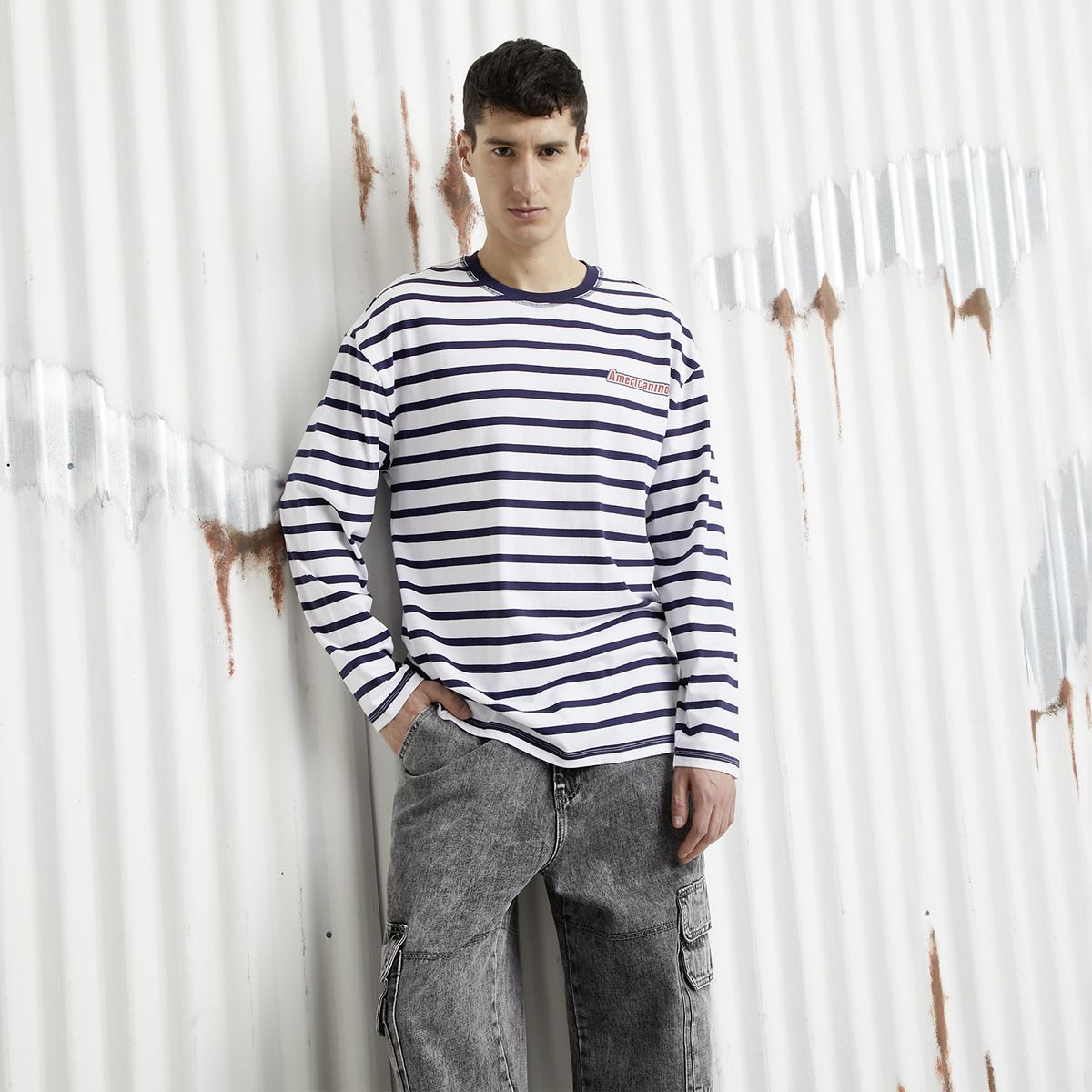 AMERICANINO - Polera Manga Larga Hombre Americanino