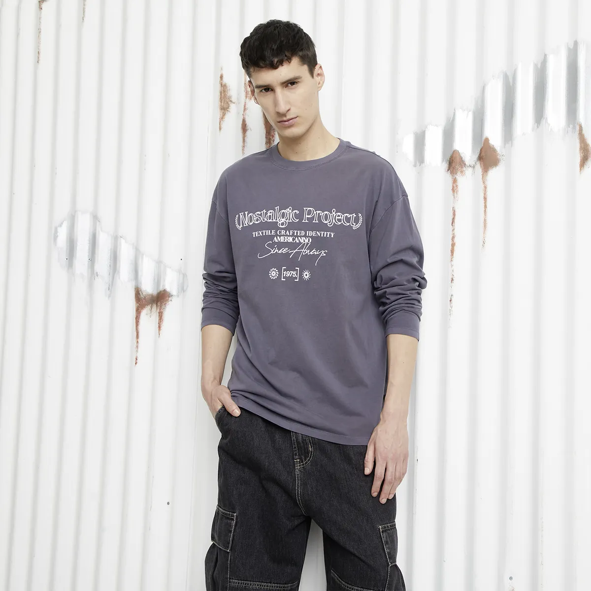 AMERICANINO - Polera Manga Larga Hombre Americanino